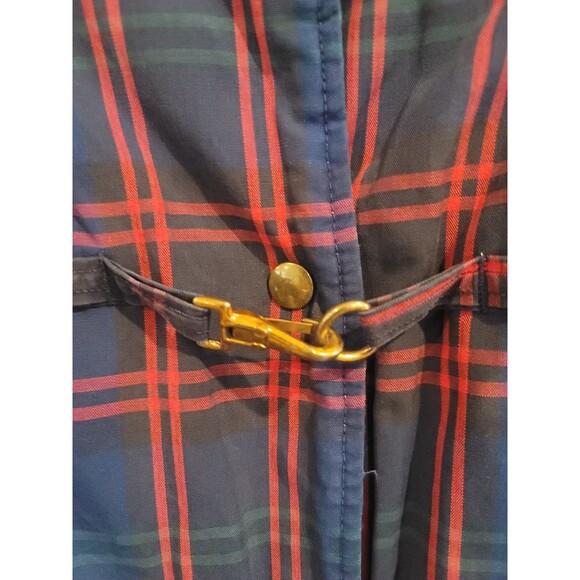 Original 1950s Vintage Blue And Red Plaid Thermo Jac Padded Jacket - Picture 5 of 12